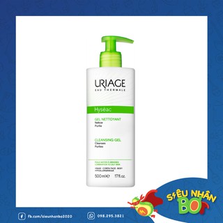 Sữa Rửa Mặt Uriage Hyseac Gel Nettoyant 500ml