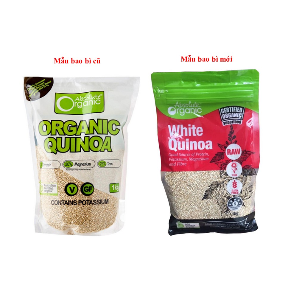 Hạt Quinoa (Diêm Mạch) Trắng 1kg