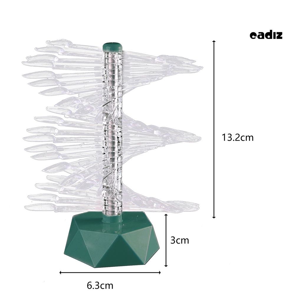 1 Bộ Giá Đỡ Trưng Bày Móng Tay Giả Xoắn Ốc Gọn Nhẹ Tái Sử Dụng Được DIY