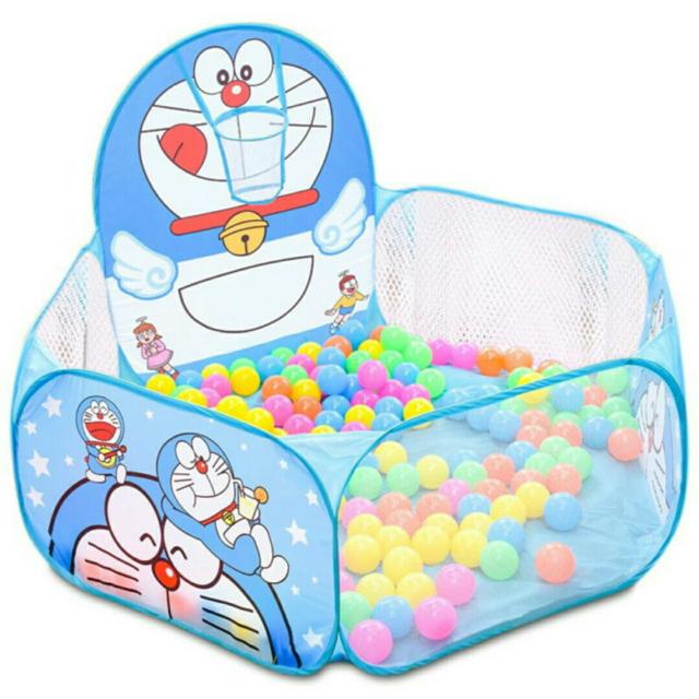 Lều bóng doremon , chấm bi cho bé tặng kèm 100 quả bóng Việt nam