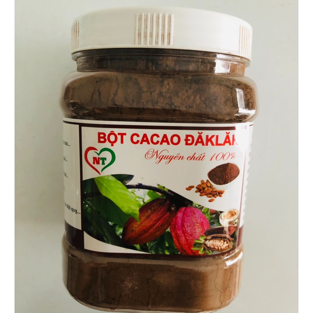 Hộp 500g bột cacao nguyên chắt ĐĂKLĂK