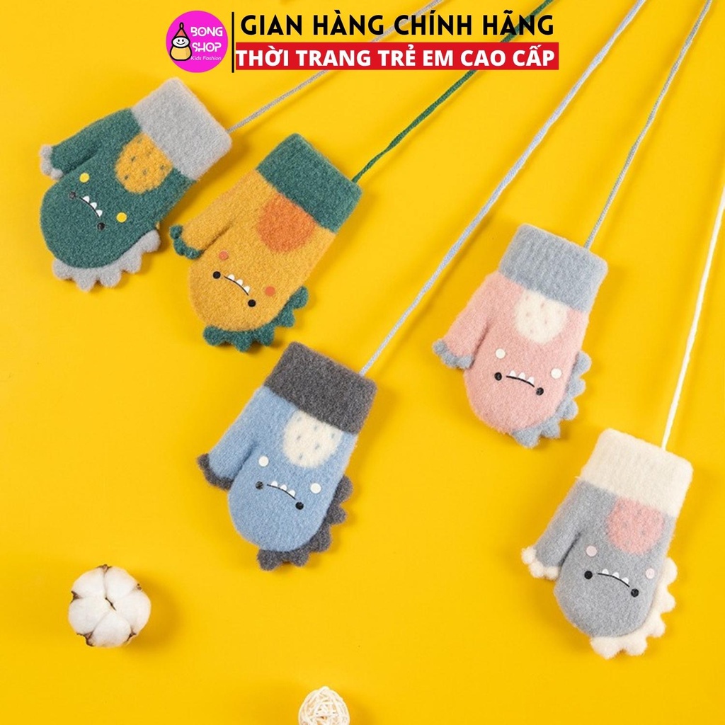 Găng Tay Hình Khủng Long Hoạt Hình Đáng Yêu Cho Bé