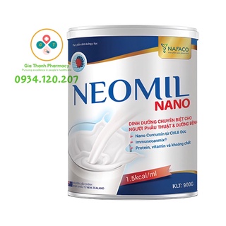 Sữa bột neomil nano - hộp 400g -dinh dưỡng cho người phẫu thuật và dưỡng bệnh