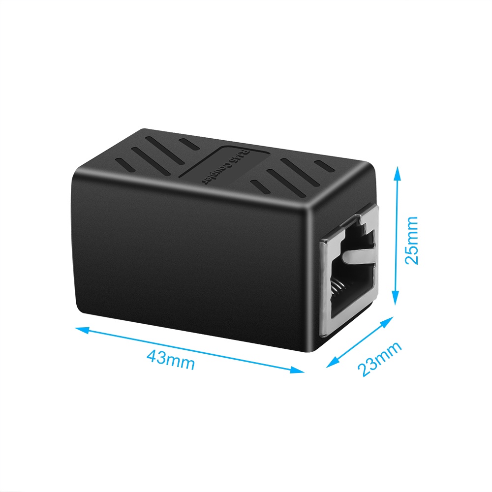 Đầu nối hạt mạng RJ45 loại 1 ra 1 loại xịn, đầu nối mạng lan