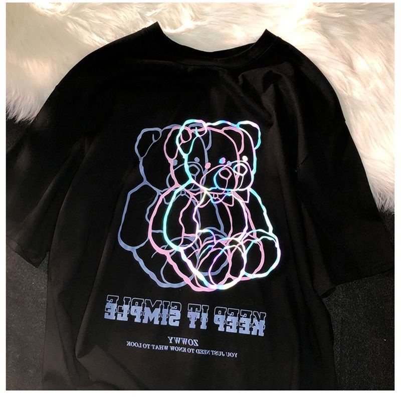 Áo Thun Tay Ngắn Dáng Dài Rộng Thiết Kế Thời Trang Dễ Phối Đồ Cho áo phông nữ JL-TX-52