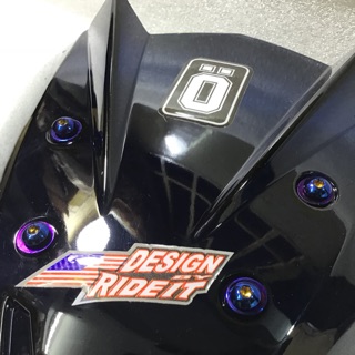 mão winner X kèm 4 ốc titan , decal 3 lớp