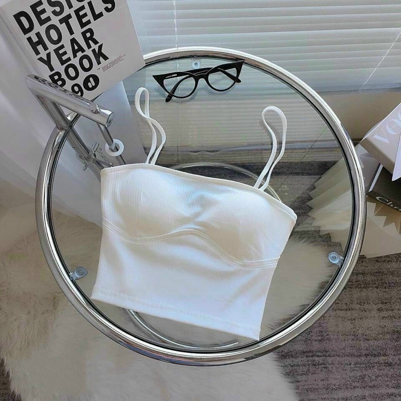 ÁO THUN TĂM 2 DÂY CÓ ĐỆM NGỰC MS90168