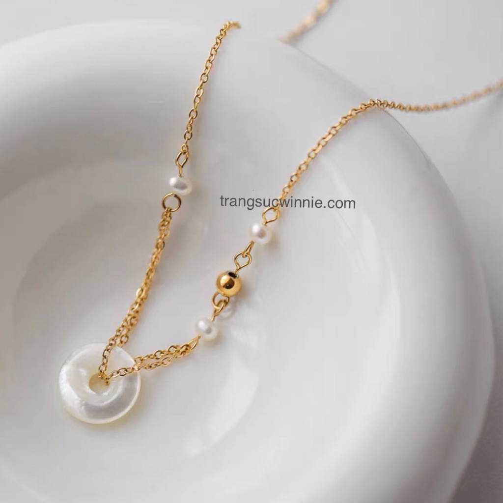 Dây chuyền nữ titan Bội Ngọc