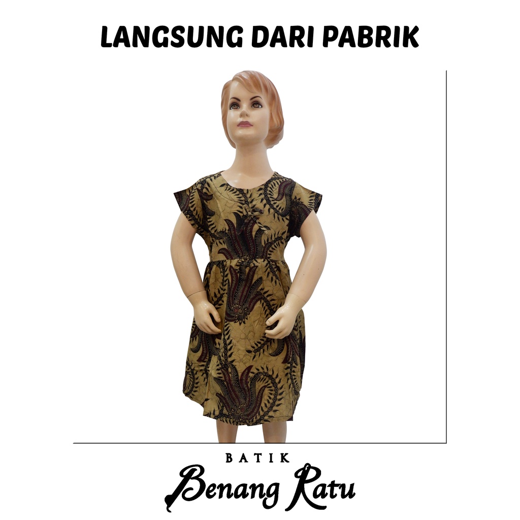 Đầm cánh dơi phối lưới xinh xắn dành cho bé gái