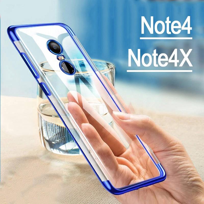 Ốp lưng mạ thời trang cho Xiaomi Redmi Note 4 Note 4X Note4