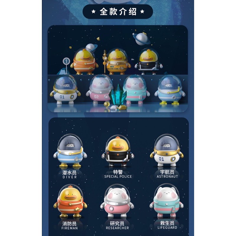 Sản phẩm Blindbox : Space Series