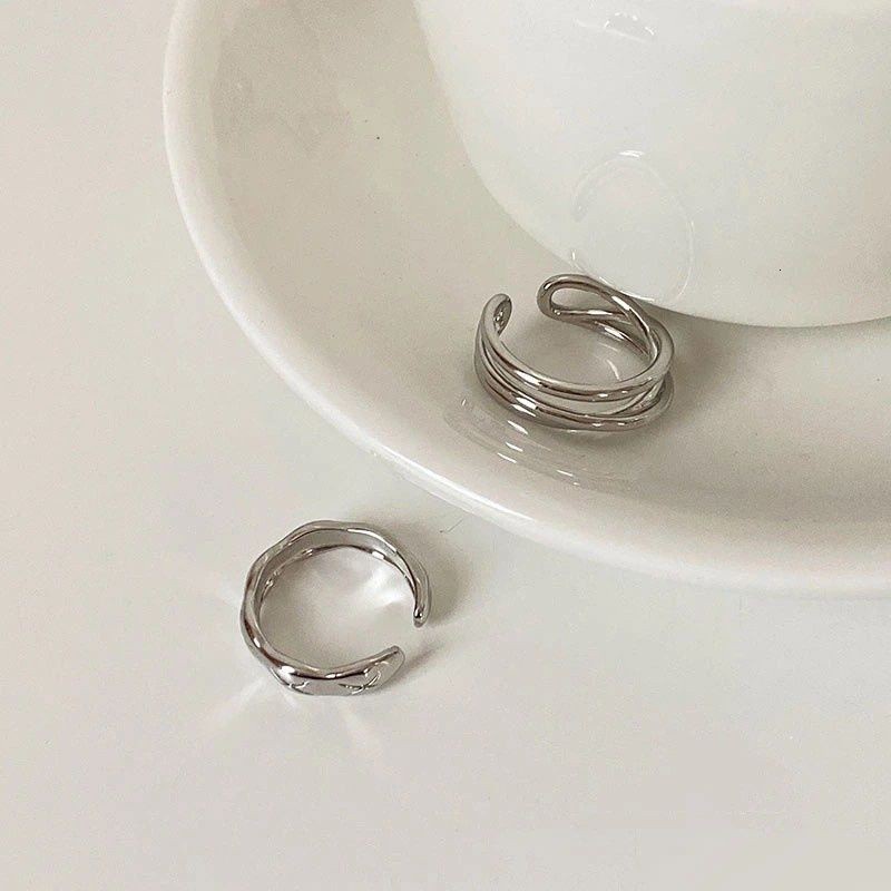 Bộ Nhẫn Đeo Ngón Tay Thời Trang Sành Điệu Cho Nữ