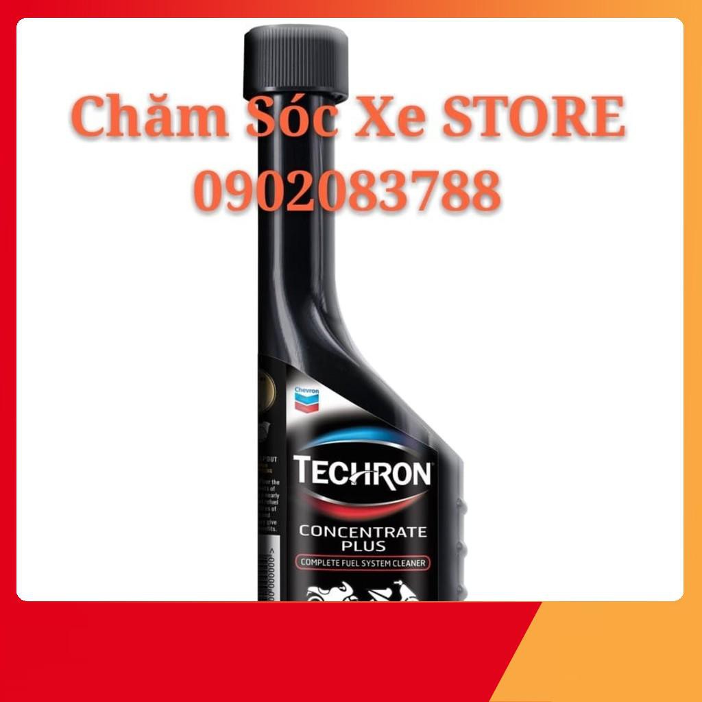 Bộ 2 Chai Dung Dịch Làm Sạch Động Cơ Xe Máy Caltex Techron Concentrate Plus 75ml