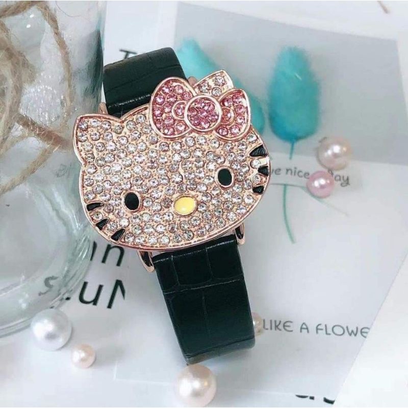 ĐỒNG HỒ HELLO KITTY BÉ GÁI