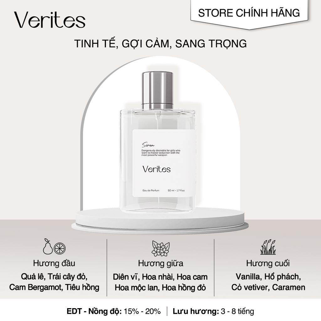 Nước Hoa Nữ VERITES Siren Tinh tế, Gợi cảm, Sang trọng 50ml