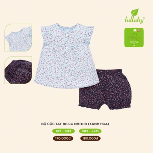 Bộ chữ A Cotton Poplin BG Lullaby 2020