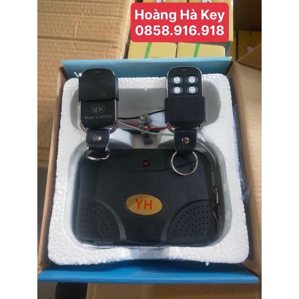 Hộp Điều Khiển Cửa Cuốn YH Đài Loan Siêu Bền tần số 433 mHz, Tay Khiển Phượng Hoàng
