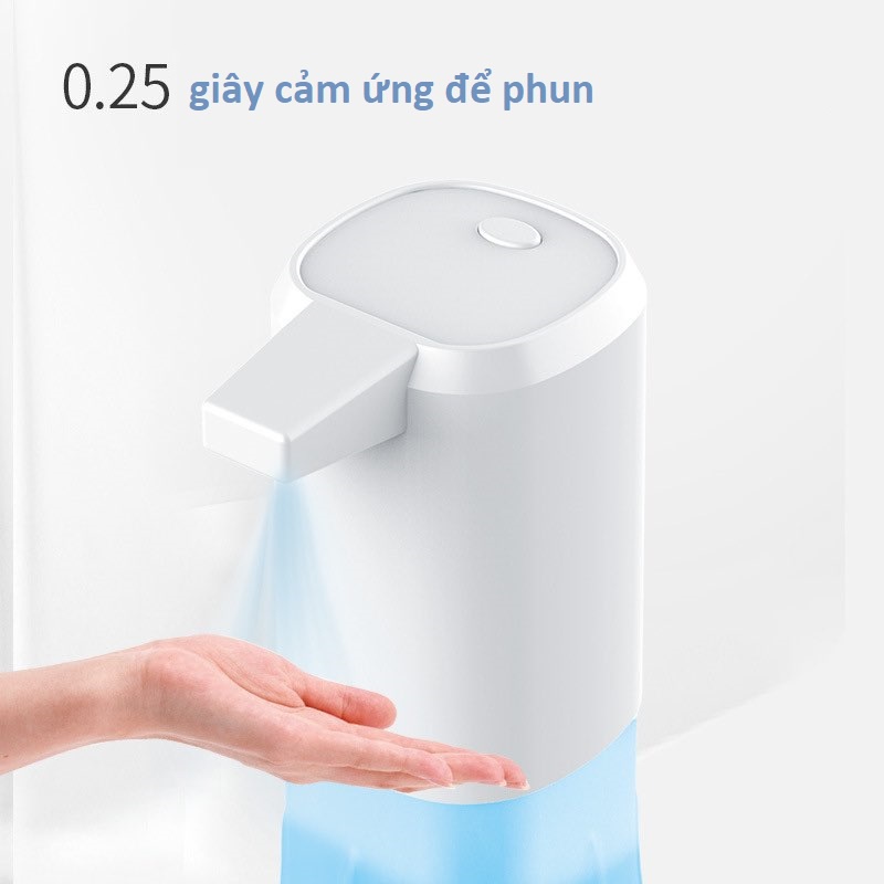 máy rửa tay tự động cảm ứng thông minh phun gel hoặc phun cồn hoặc tạo Foam. Bình Xịt Xà Phòng nhà tắm xà Bông Cảm biến
