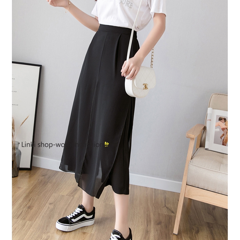 Quần voan ống rộng lưng cao 9319 | BigBuy360 - bigbuy360.vn