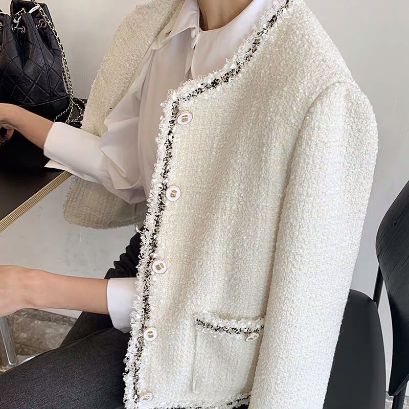 [Order] Áo khoác vải tweed