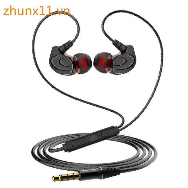 In-Ear 3.5mm for Apple Android Universal Phone Wired Call Sports Gaming Headset Line Control