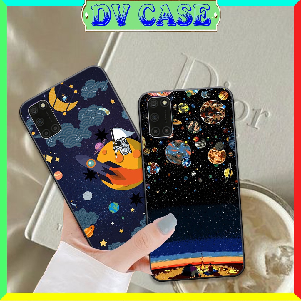 Ốp Lưng Oppo A52 /A92 - Oppo A53 in hình Phi hành gia độc lạ đẹp