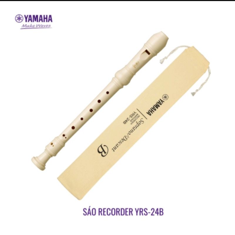 SÁO RECORDER SOPRANO YAMAHA - FREESHIP - TẶNG QUE VỆ SINH