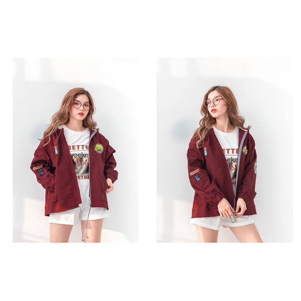 [SALE] Áo khoác kaki nữ oversize phong cách cá tính bán chạy nhất