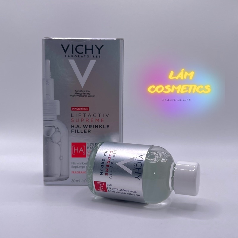 Serum chống lão hóa mờ nếp nhăn Vichy Liftactiv Supreme HA Filler 30ml