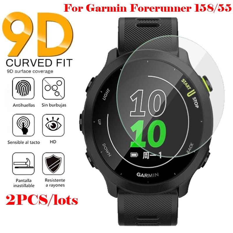 2/4/6 Kính cường lực siêu mỏng chống trầy cho Garmin Forerunner 158/Forerunner 55 9H