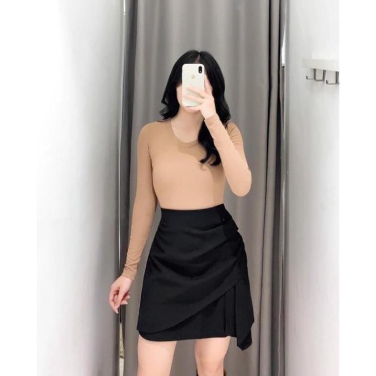 Chân váy a, chân váy kiểu, chân váy ngắn cách điệu bên hông siêu Hot_T55 | BigBuy360 - bigbuy360.vn