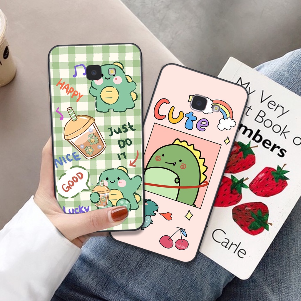 Ốp lưng Samsung Galaxy J7 PRIME - J4 PLUS in hình khủng long cute