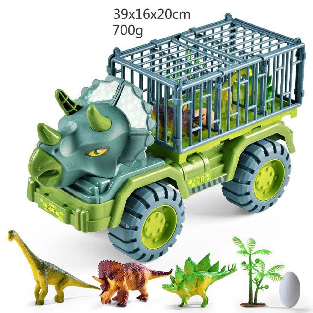 Mô Hình Đồ Chơi Xe Công Trường Khủng Long Sáng Tạo DIY