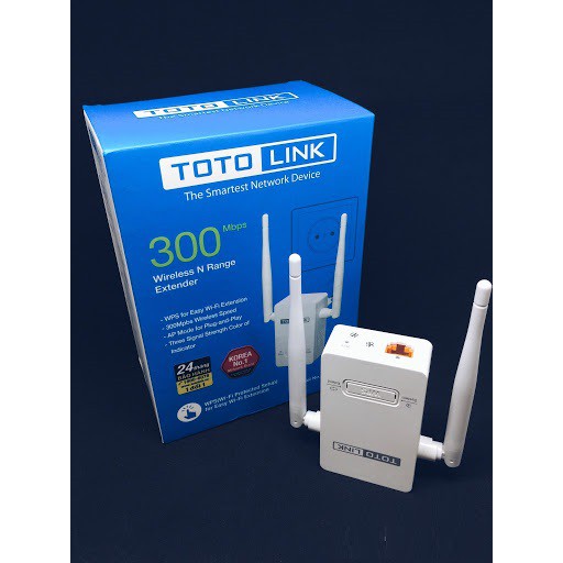 Bộ Kích Sóng Wifi Totolink Chuẩn N 300Mbps EX200 - Chính hãng Bảo hành 24 tháng