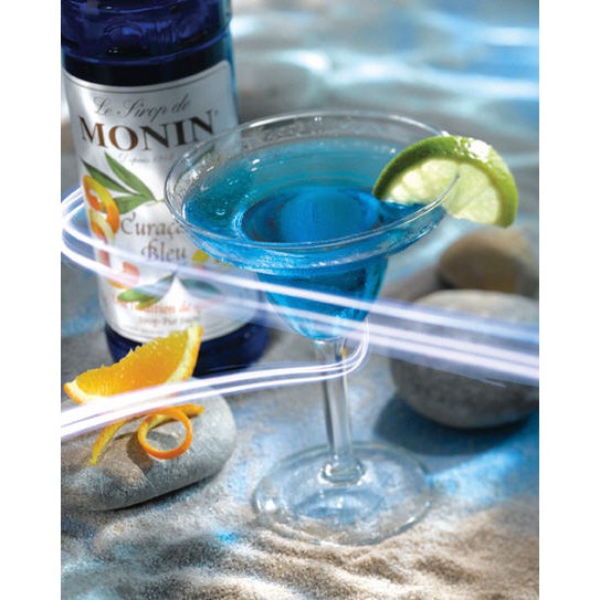 Syrup Monin Curacao Bleu chai thủy tinh 700ml