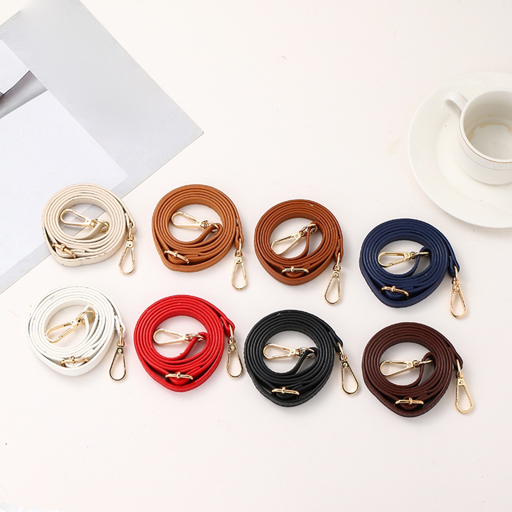 Dây Đeo Vai / Đeo Chéo Bằng Da PU Mỏng 1.2cm Tùy Chỉnh Thời Trang DIY