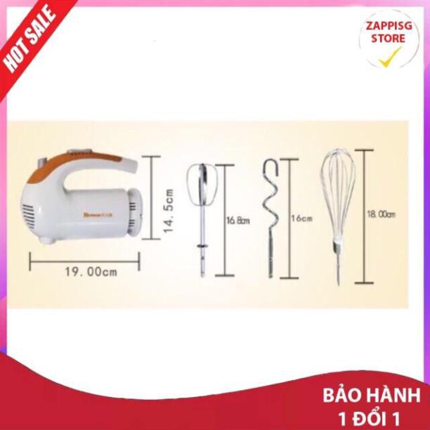 Sale Sale ( có sẵn ) Máy đánh trứng cầm tay Netmego 300W , dụng cụ làm bánh, máy đánh trứng máy nhào bột