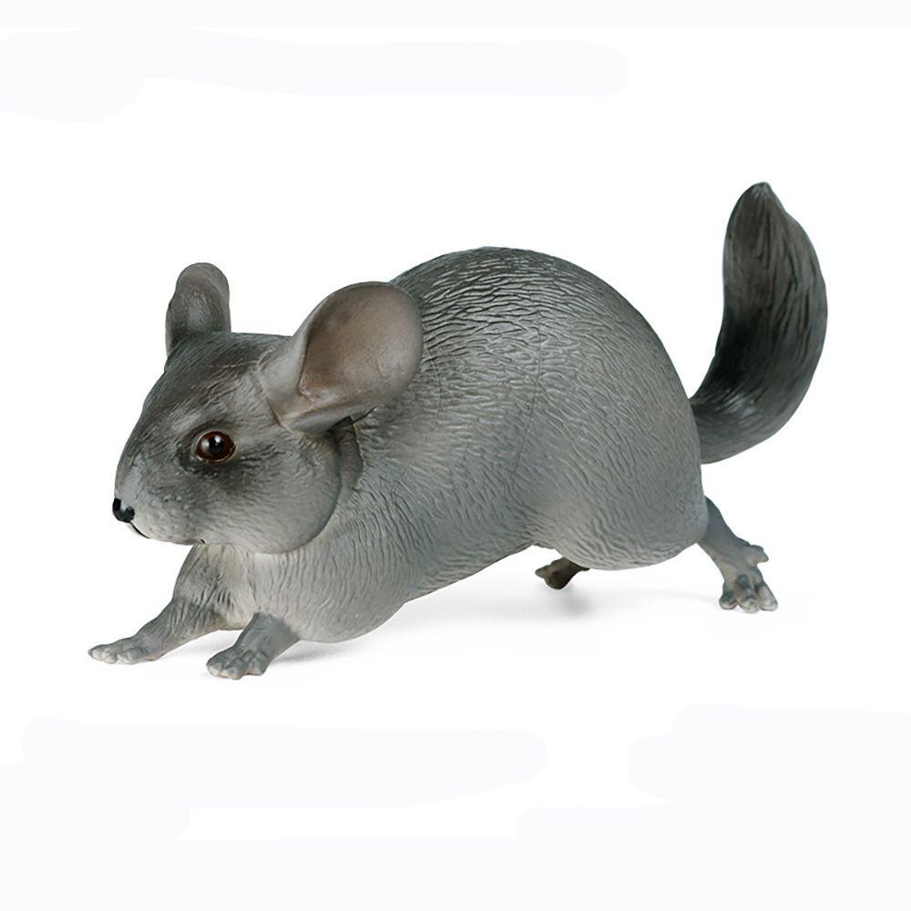 Mô Hình Chú Chuột Chinchilla Sống Động Như Thật Cho Bé
