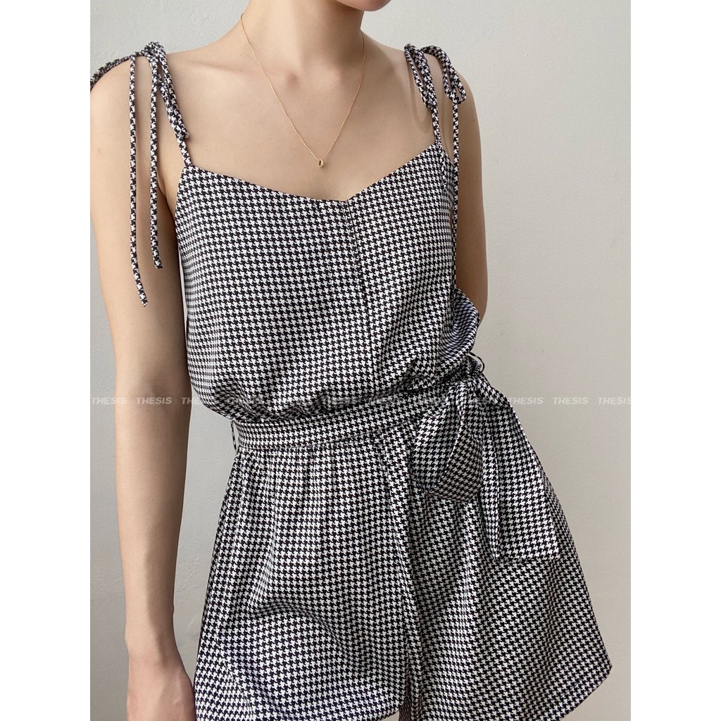 Jumpsuit THESIS chất lụa mát đồ mặc ở nhà siêu xinh và thoải mái