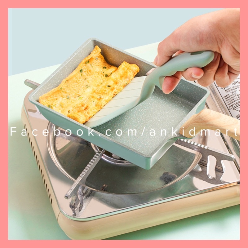 Thìa chiên Tamagoyaki chất liệu silicon cao cấp