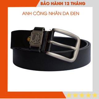 Thắt lưng da bò khóa kim Hermes