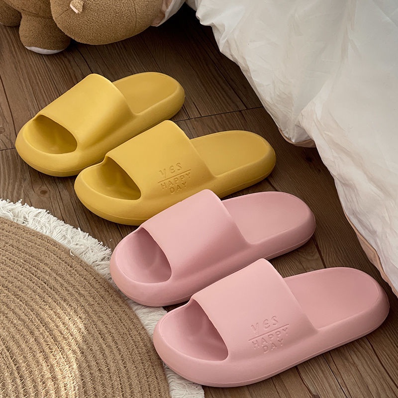 Dép Đi Trong Nhà / Ngoài Trời Chất Liệu Dày Dặn Họa Tiết Hoạt Hình Thời Trang