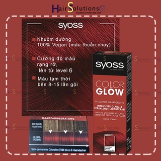 Thuốc nhuộm tóc SYOSS màu tạm thời màu Đỏ dòng Semi-permanent - HairSolutions360