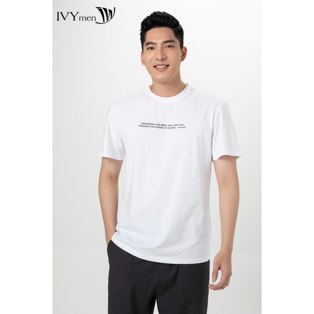 Áo thun nam in quote IVY moda MS 57E3389
