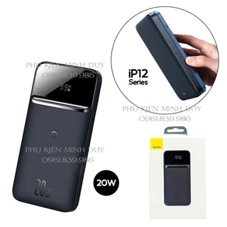 Pin dự phòng sạc không dây tích hợp nam châm 10.000mAh 20W Baseus Magnetic Wireless Quick Charging Power Bank