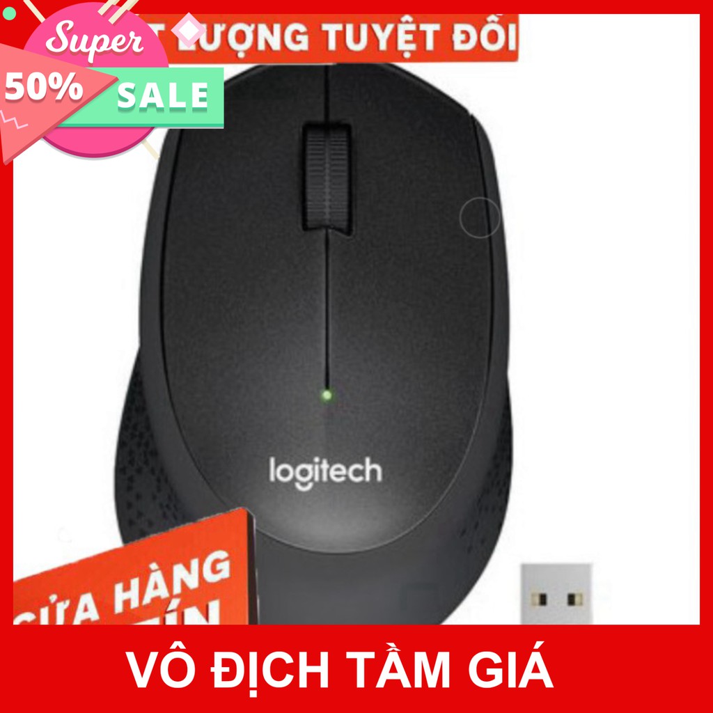 💚 Blackhole Chuột không dây M330 với USB nhận tín hiệu 2.4GHz dùng trong nhà 💚