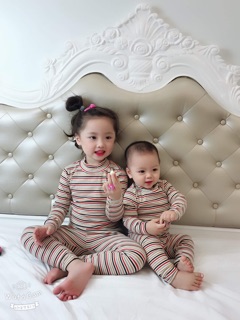 Combo 3 bộ body len tăm cho bé