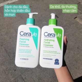 💦Sữa rửa mặt CeraVe Facial Cleanser 355ml & 473ml
