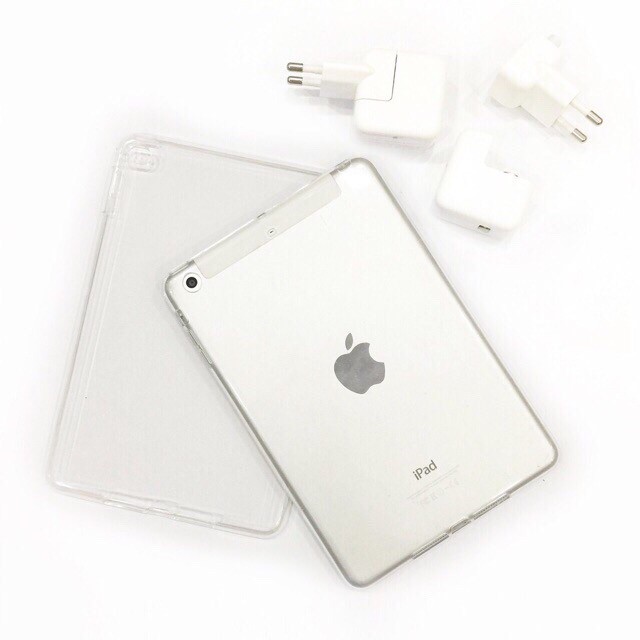 Ốp silicon ipad mini 1/2/3 nhiều màu ( bán kèm giá đỡ cực rẻ )