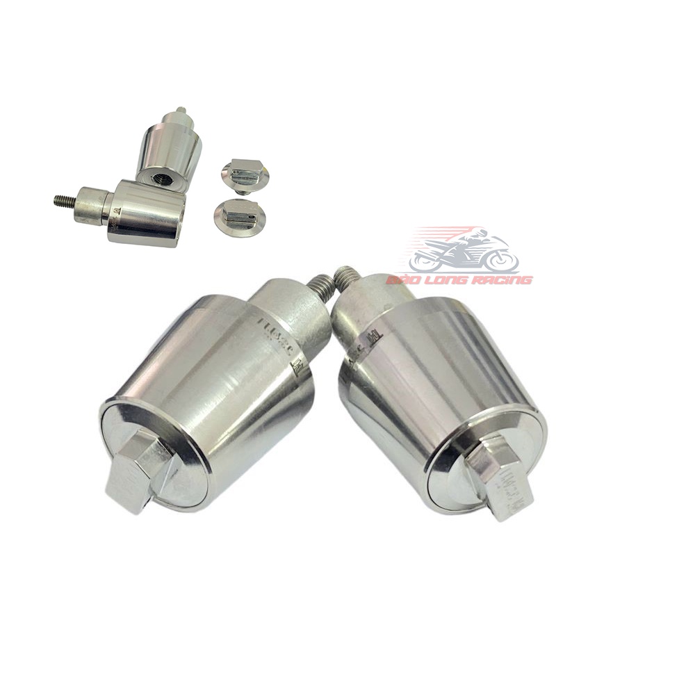 Gù tay lái INOX 304 Salaya mẫu THpro RIN 400G gắn xe máy chống rung lắc tay lái vận hành êm ái